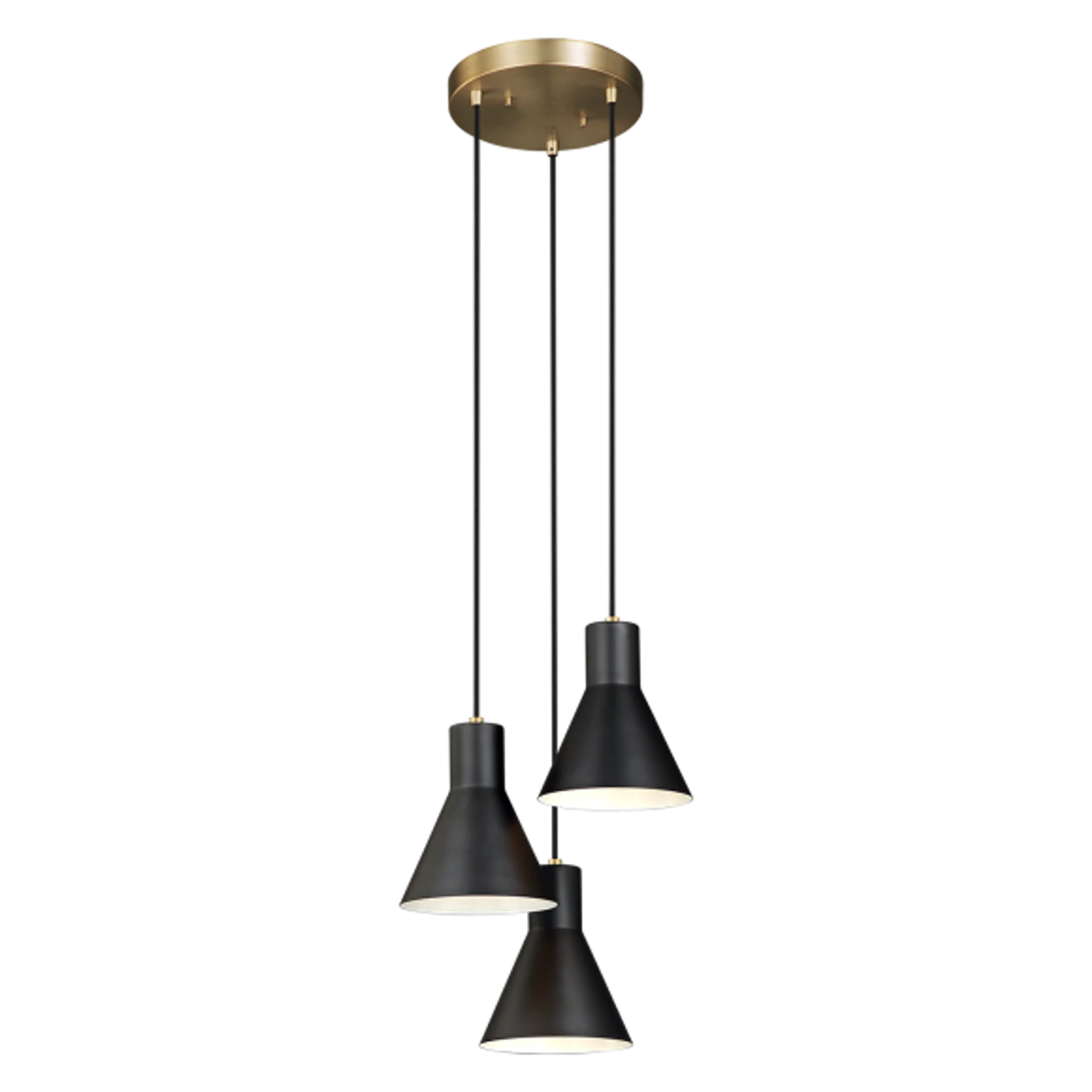 Купить Подвесной светильник Towner Three Light Cluster Pendant в интернет-магазине roooms.ru