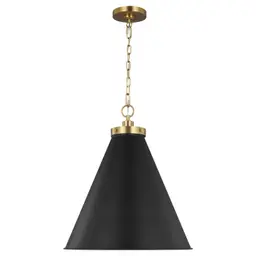 Midnight Black and Burnished Brass