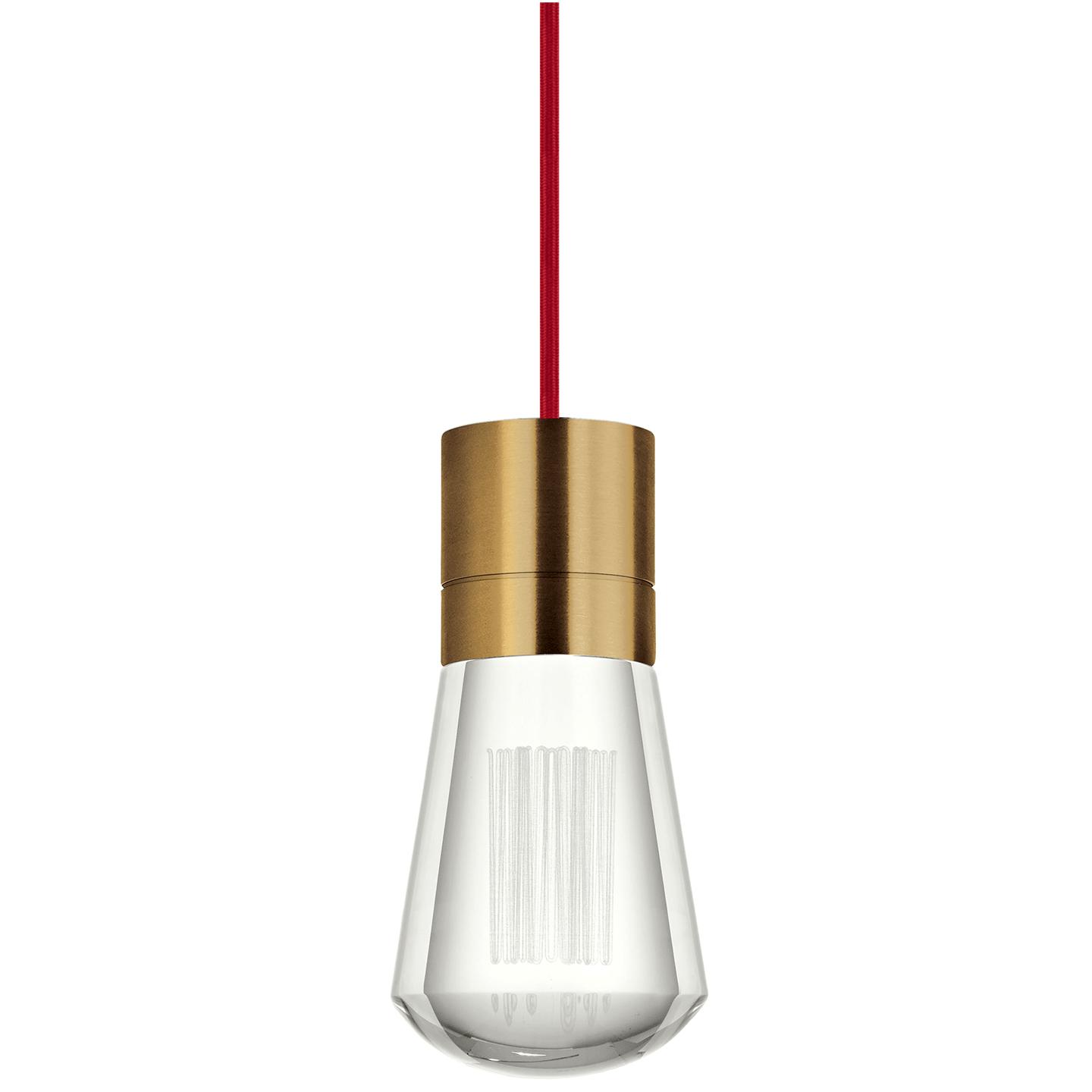 Aged Brass Red LED 90 CRI 2200K 120V (T24)