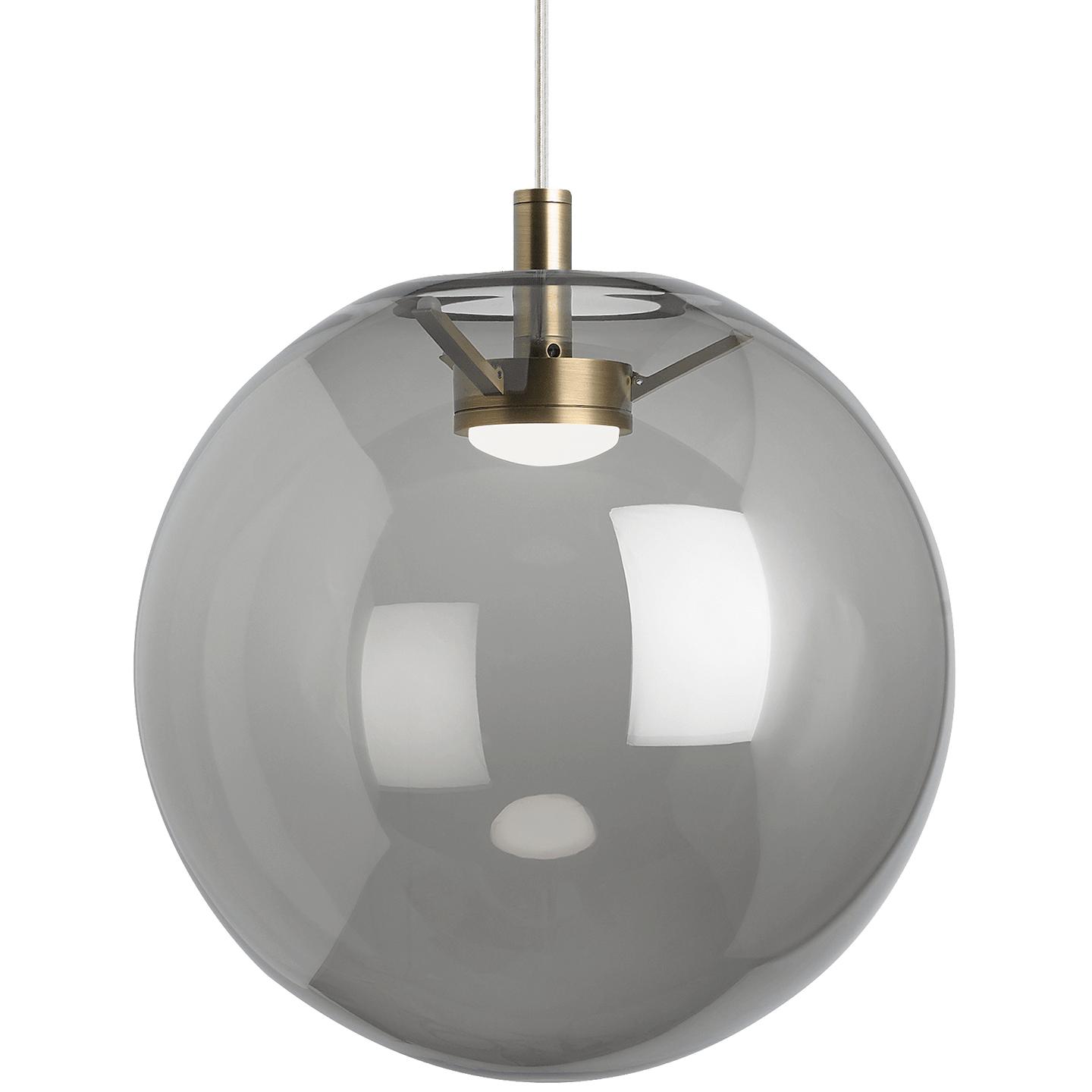 Aged Brass Smoke LED WARM DIM 3000K - 2200K 120V