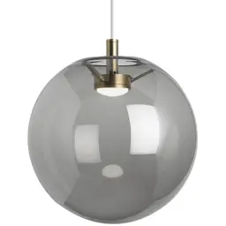 Aged Brass Smoke LED WARM DIM 3000K - 2200K 120V