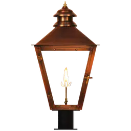 Antique Copper Propane Gas