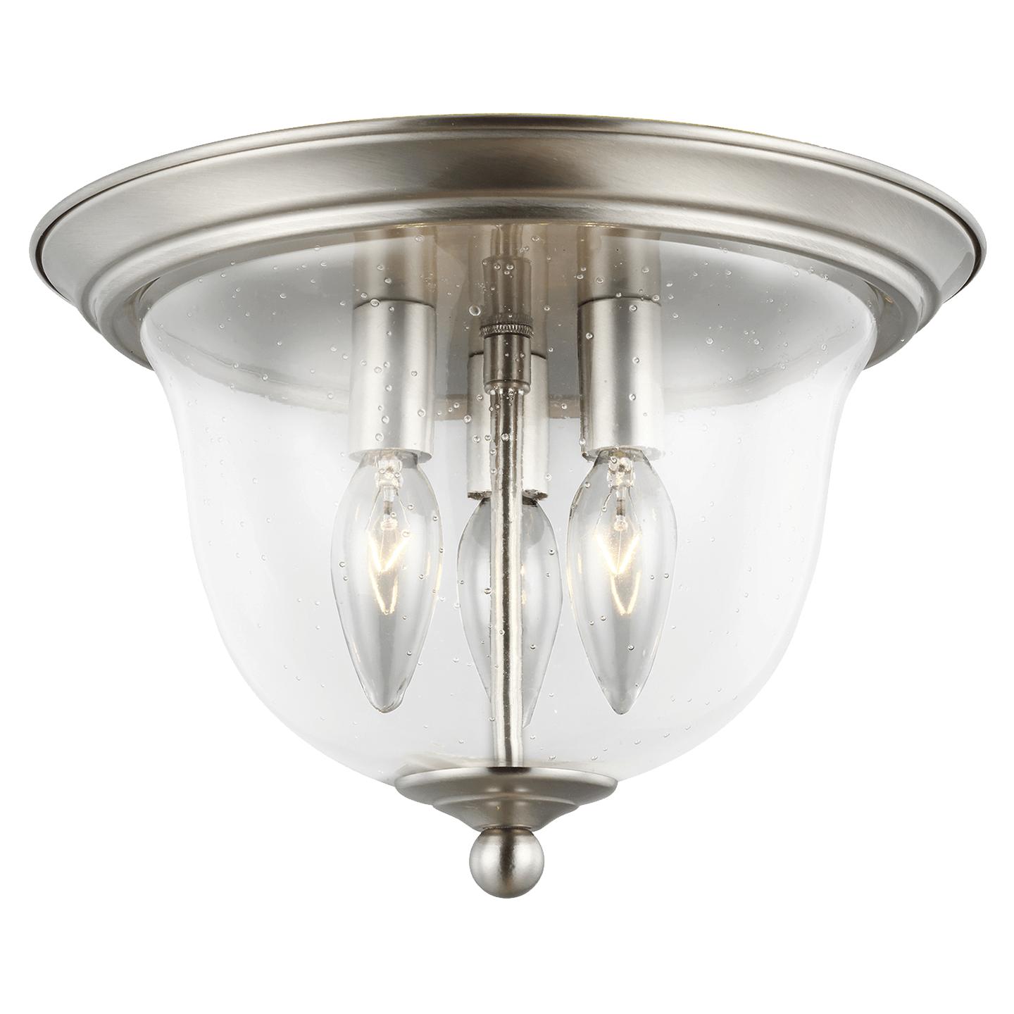 Brushed Nickel LED Bulb(s) Included