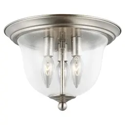 Brushed Nickel LED Bulb(s) Included