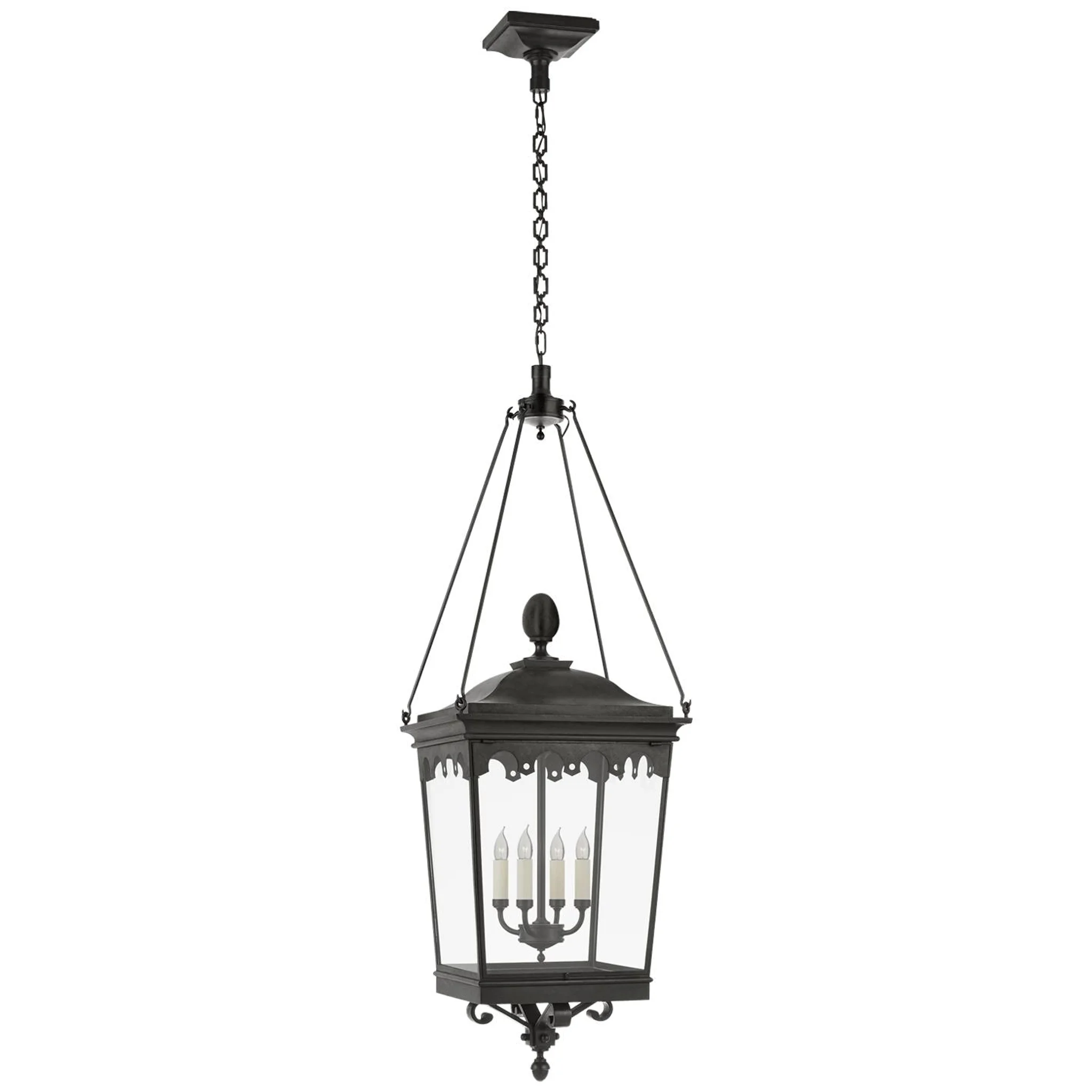 Купить Уличный подвесной светильник Rosedale Grand Large Hanging Lantern в интернет-магазине roooms.ru