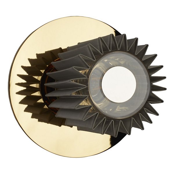 Small,Gold with Silver, 1 (Not Included)