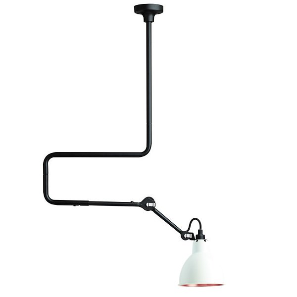  1 (Included),White with Copper,Round,Medium