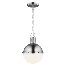 Brushed Nickel LED Bulb(s) Included