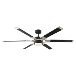 Midnight Black Housing With Midnight Black Blades with Light Kit