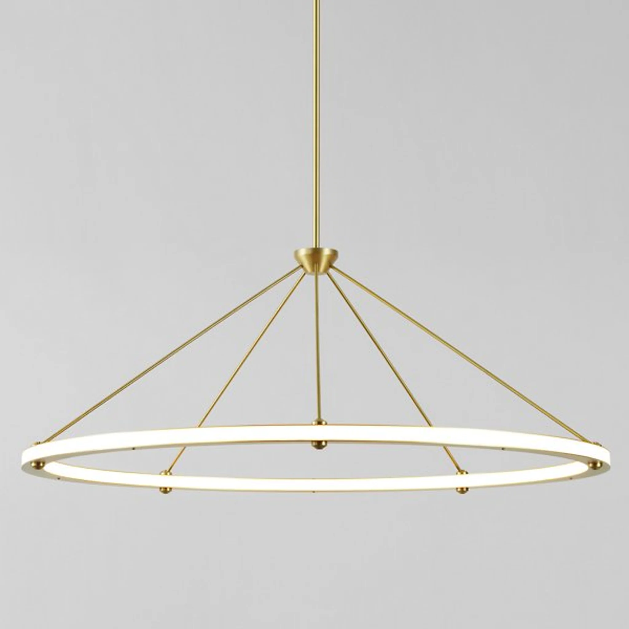 Купить Подвесной светильник Halo Circle LED Pendant Light в интернет-магазине roooms.ru