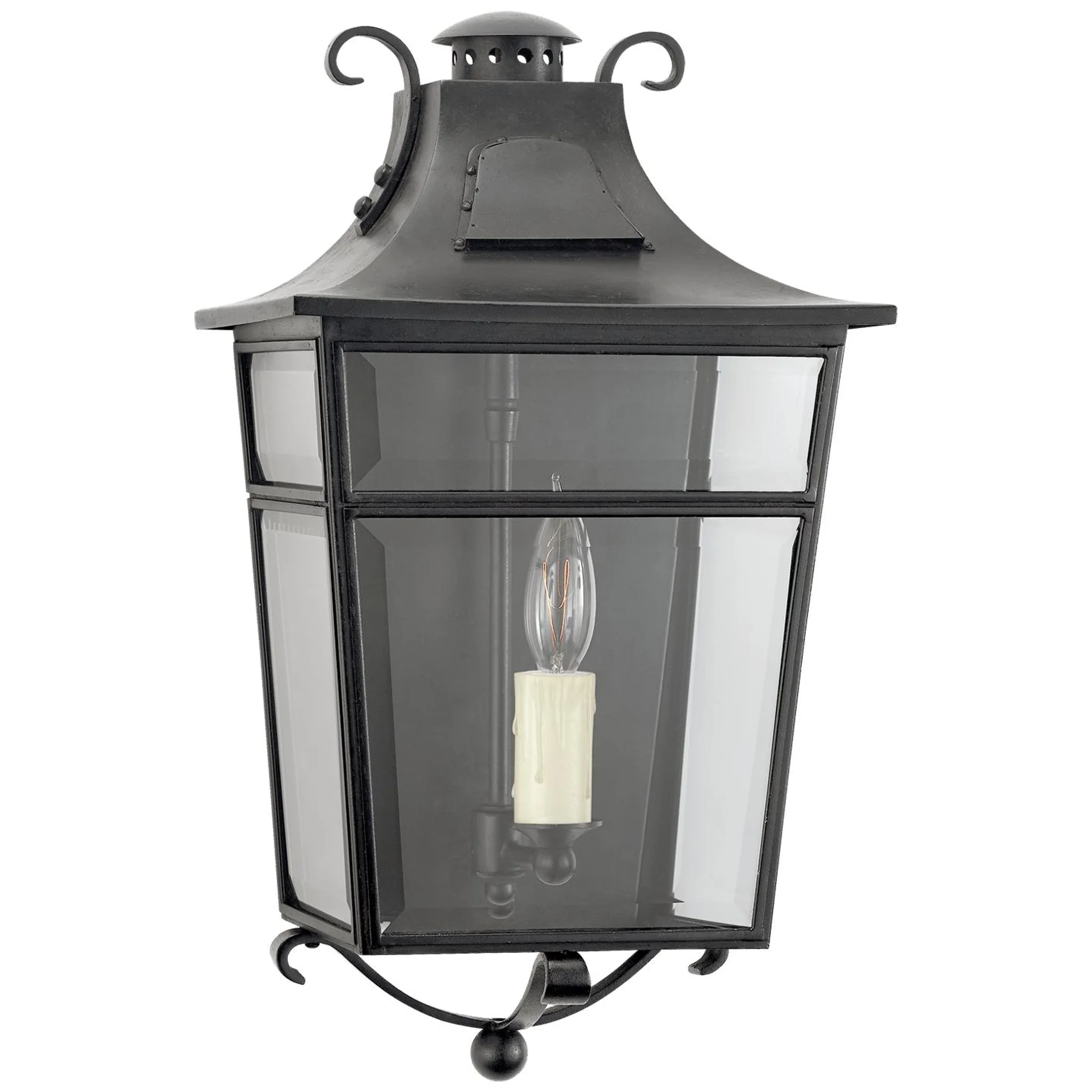 Купить Уличное бра Carrington Small Wall Lantern в интернет-магазине roooms.ru