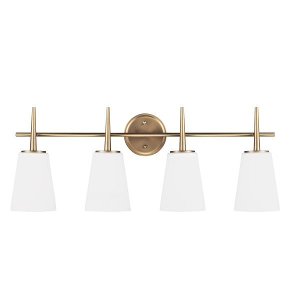 Satin Brass Bulb(s) Not Included