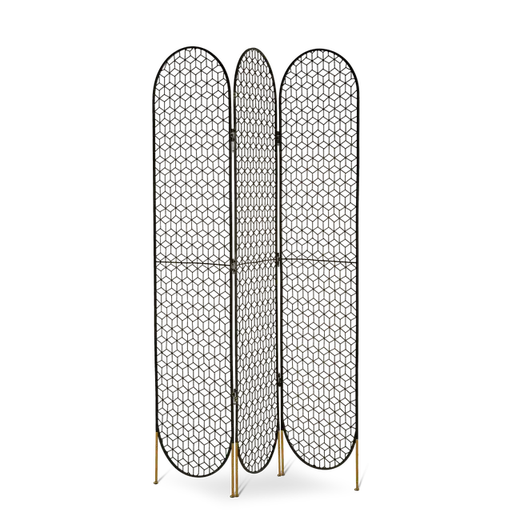 Купить Ширма Folding Screen Ovals Nude в интернет-магазине roooms.ru