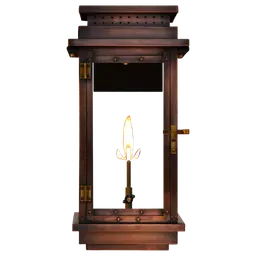Antique Copper Propane Gas