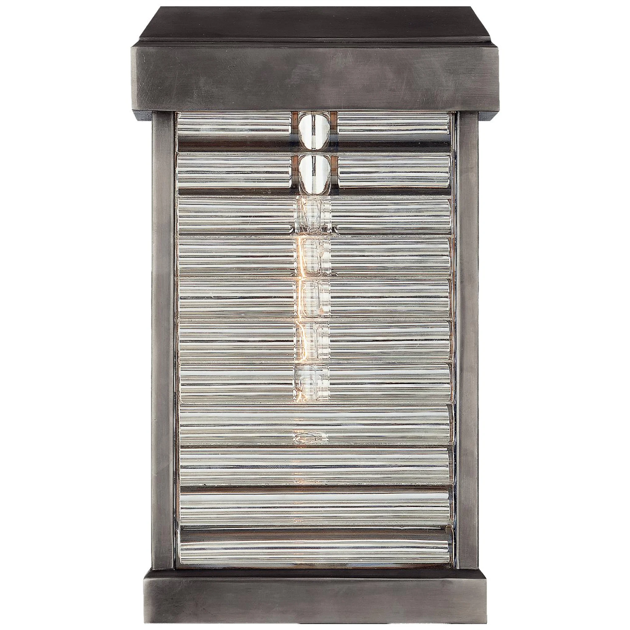 Купить Уличное бра Dunmore Small Curved Glass Louver Sconce в интернет-магазине roooms.ru