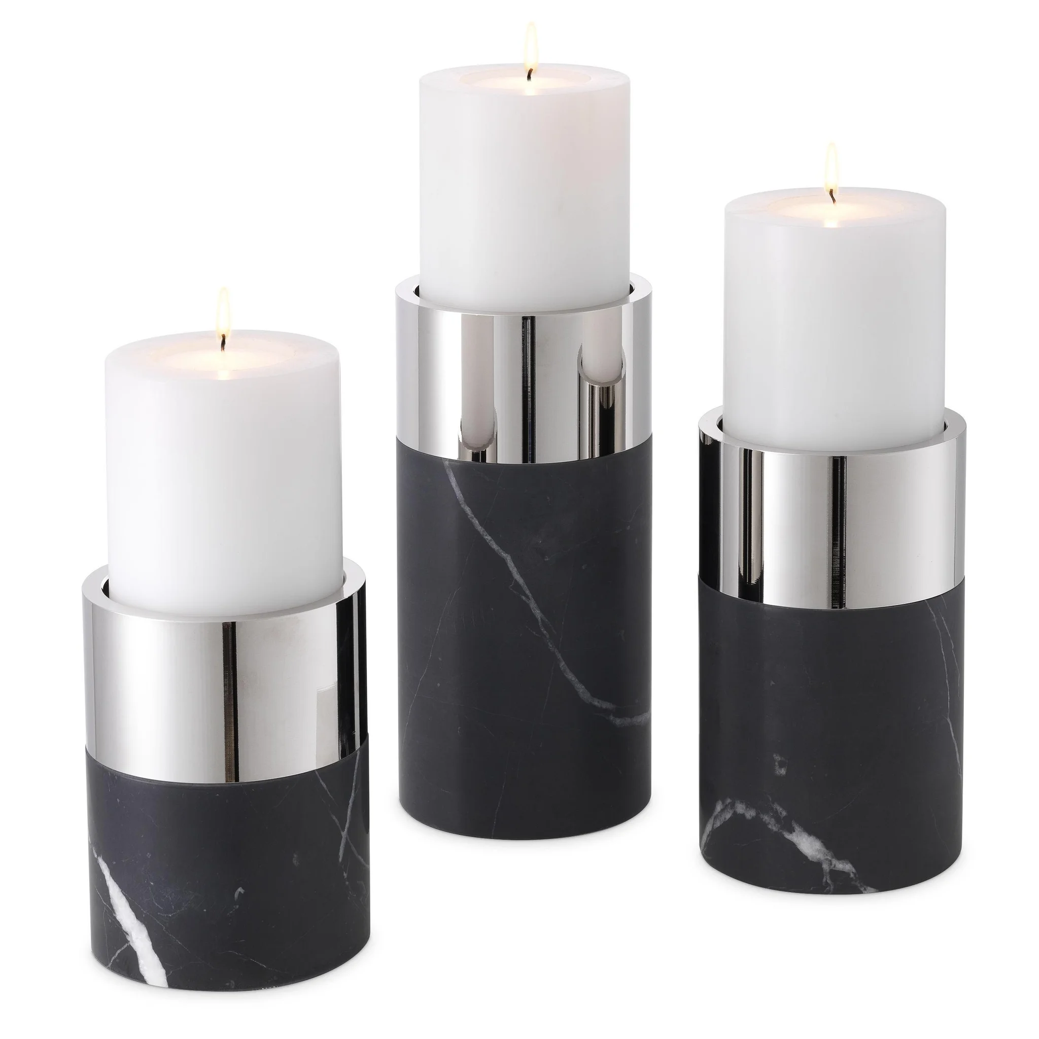 Купить Подсвечник Candle Holder Sierra set of 3 в интернет-магазине roooms.ru
