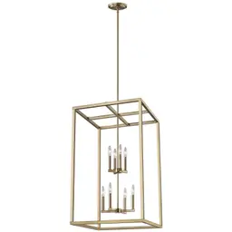 Satin Brass LED Bulb(s) Included