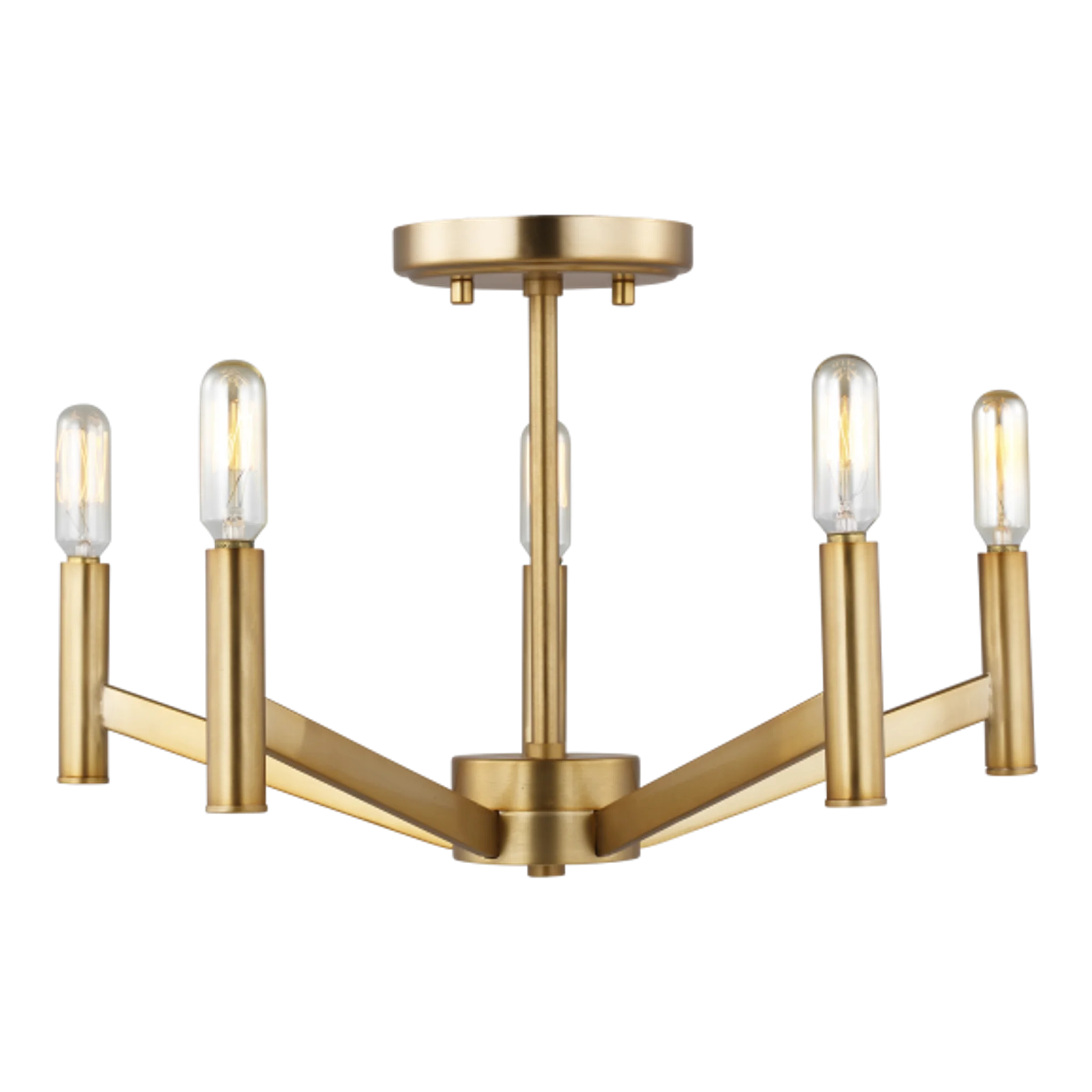 Купить Накладной светильник Vector Five Light Semi-Flush Mount в интернет-магазине roooms.ru