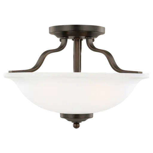 Купить Накладной светильник Emmons Two Light Semi-Flush в интернет-магазине roooms.ru