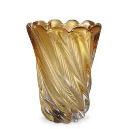 hand blown glass | yellow colour S