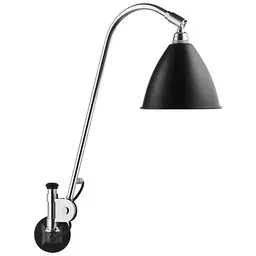 Chrome with Black, Height 5.5", Diameter 6.3"