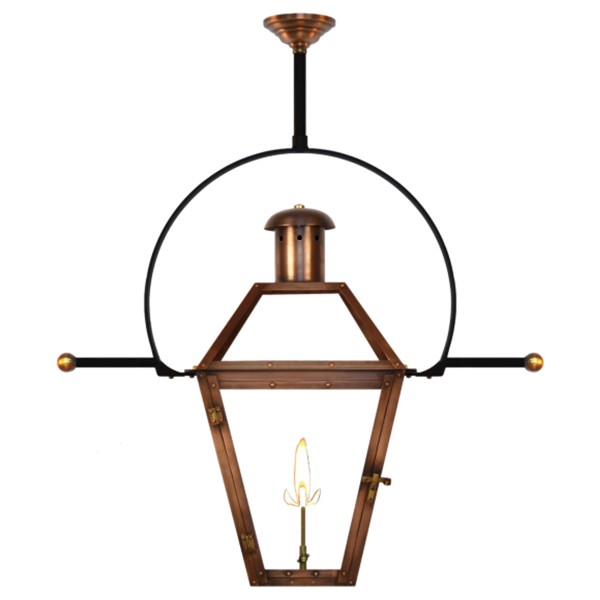 Купить Уличный подвесной светильник Georgetown 27" Ladder Rest Ceiling Lantern в интернет-магазине roooms.ru