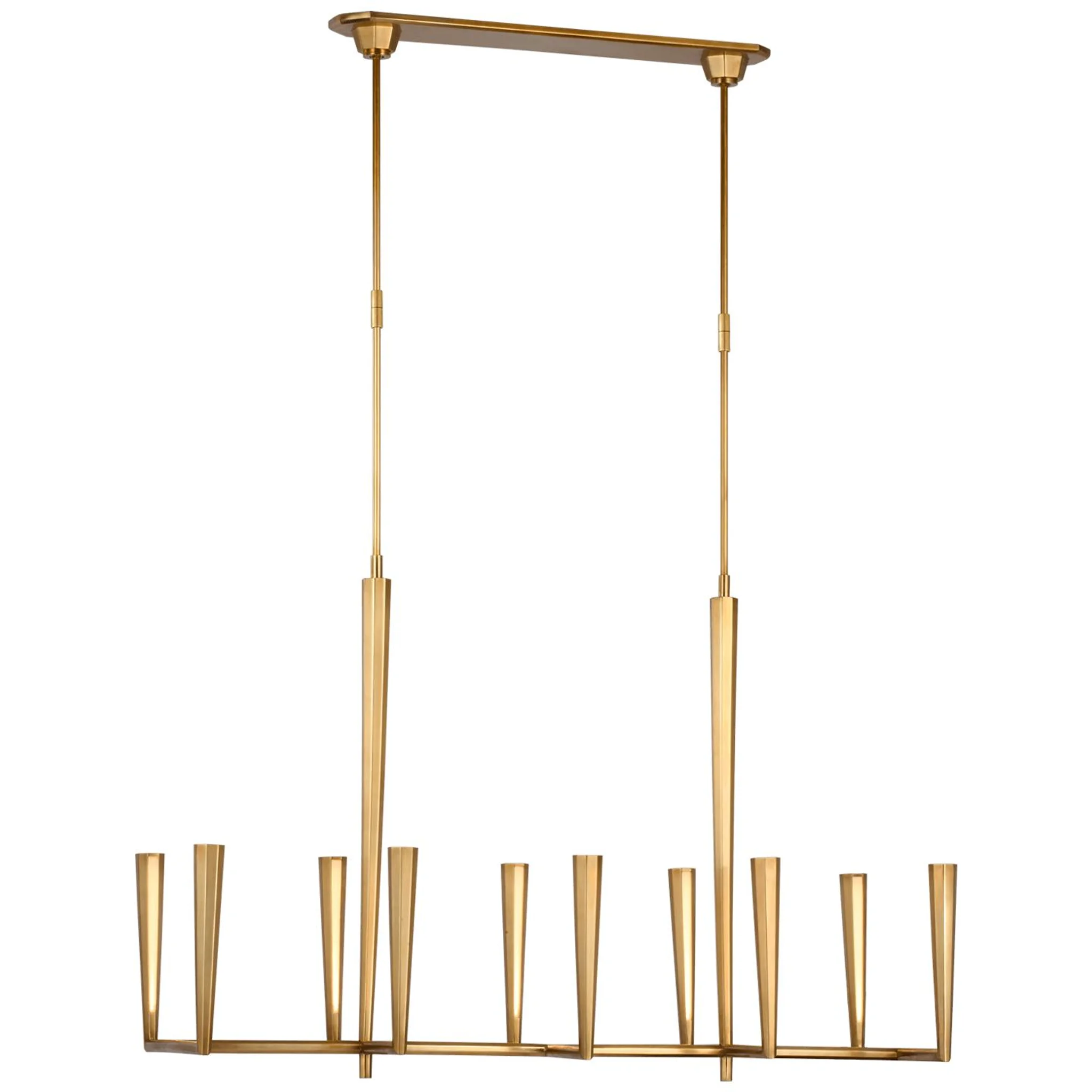 Купить Люстра Galahad Large Linear Chandelier в интернет-магазине roooms.ru