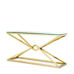 gold finish | clear glass L