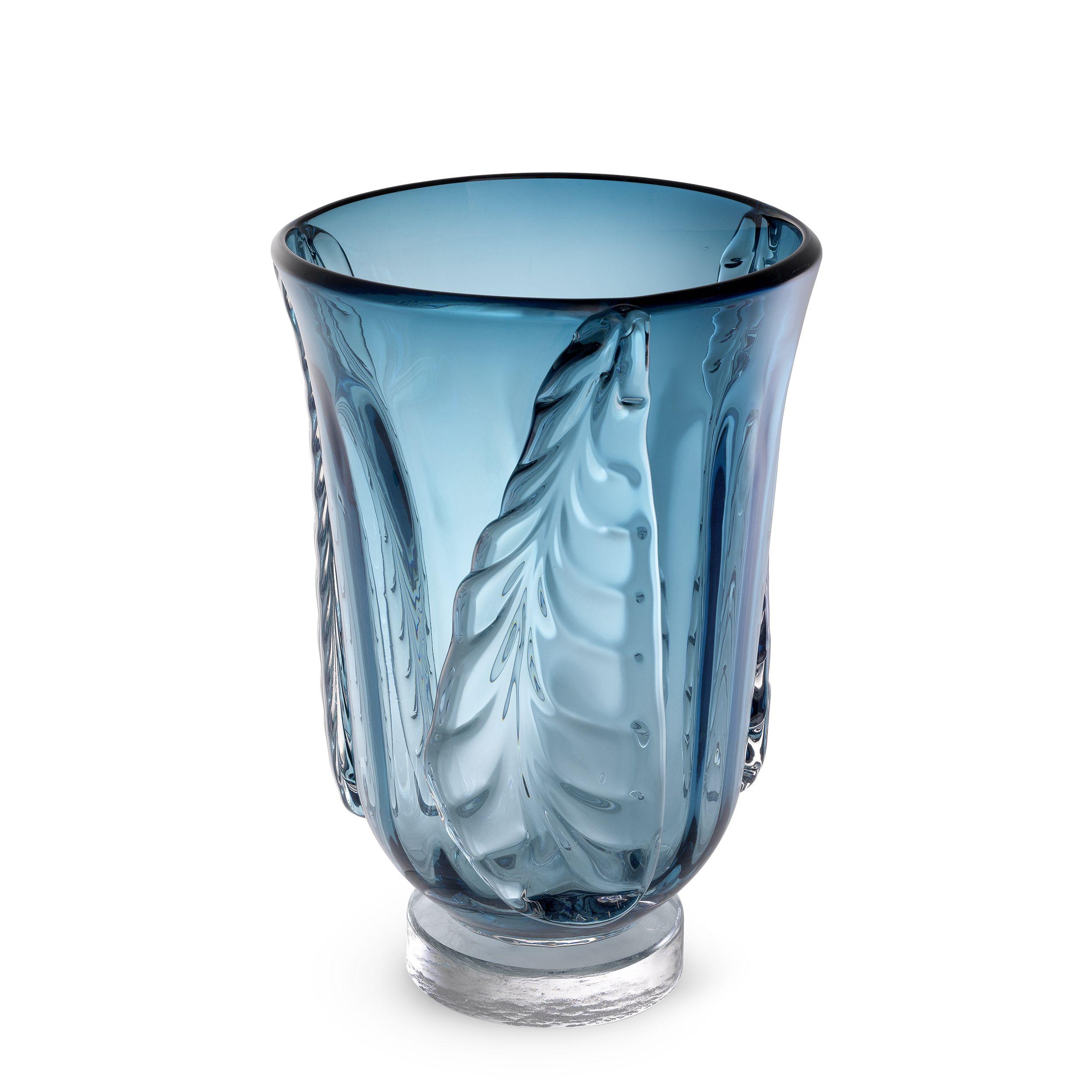 hand blown glass | blue colour S