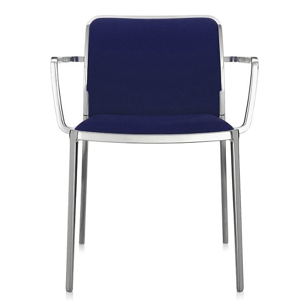 Polished Aluminum,Trevira Blue