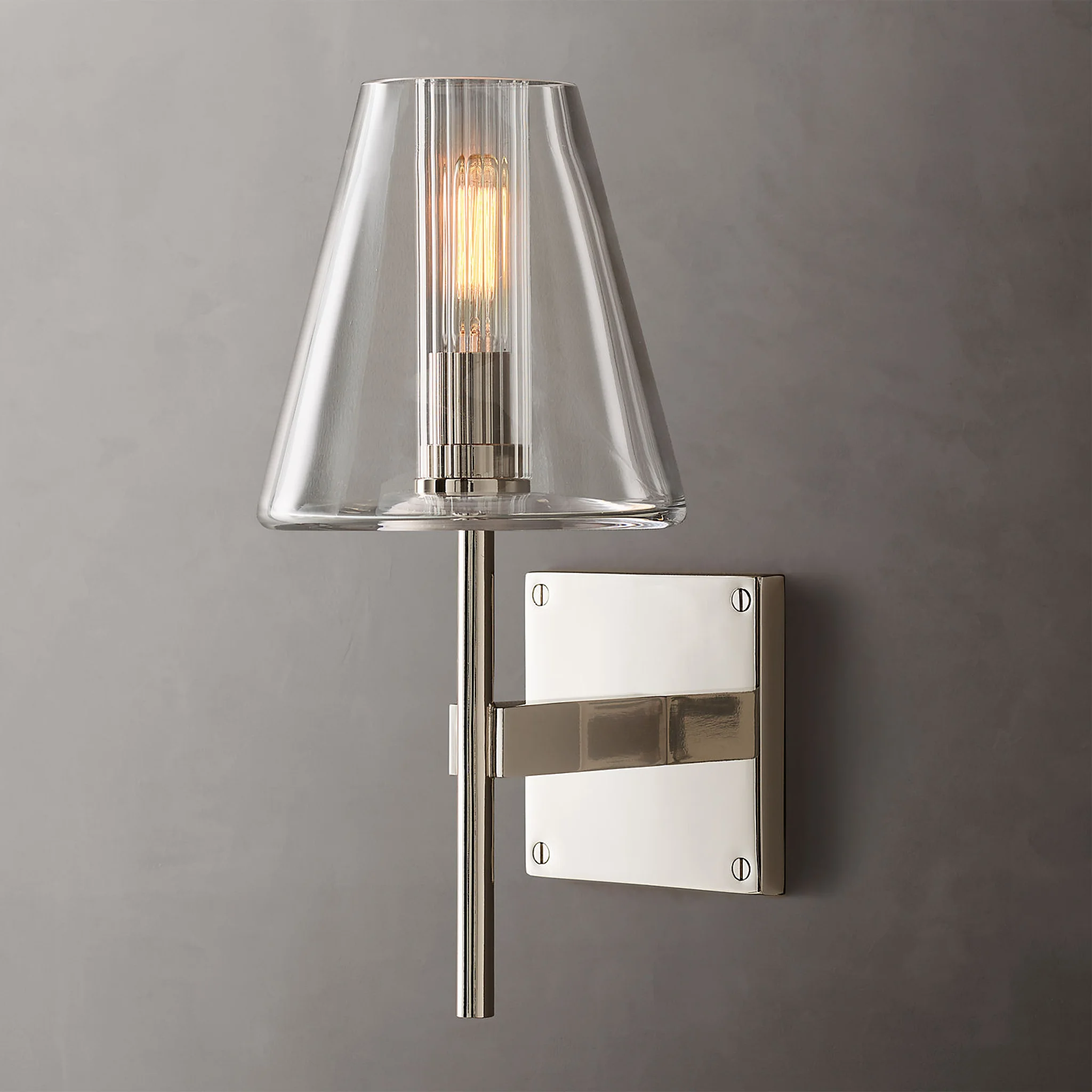 Купить Бра Fulham Glass Shade Sconce в интернет-магазине roooms.ru