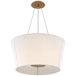 Soft Brass 26" x 20.5" x 13.5" Linen