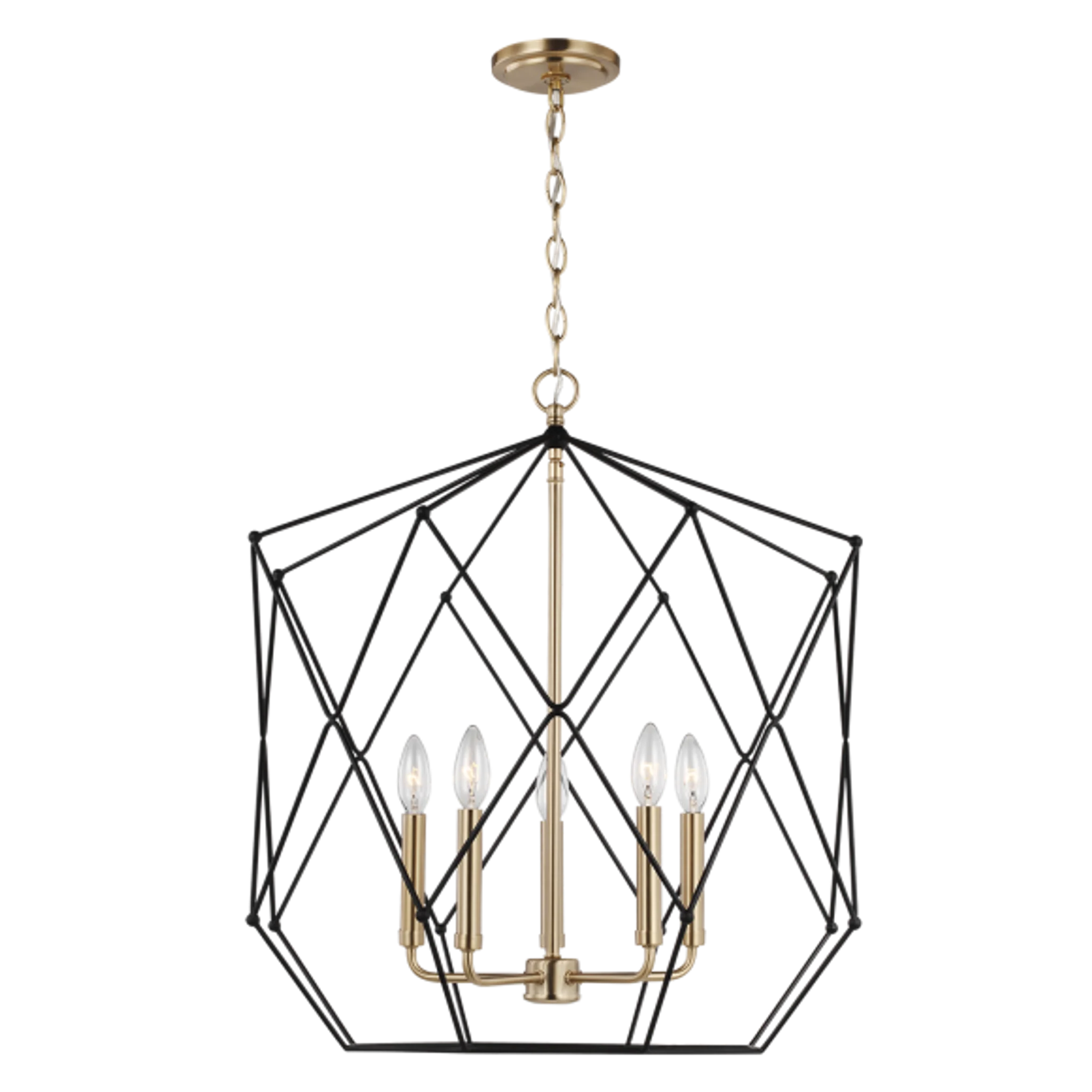 Купить Подвесной светильник Zarra Large Five Light Lantern в интернет-магазине roooms.ru