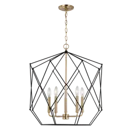 Satin Brass LED Bulb(s) Included