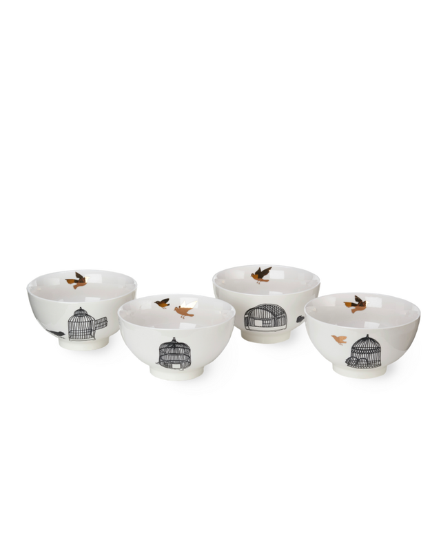 Купить Набор пиал Freedom Birds Snack Bowls в интернет-магазине roooms.ru