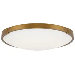 Aged Brass 13" DIAMETER LED 90 CRI 2700K 120V