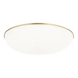 Plated Brass 13" LED 90 CRI 3000K 120V