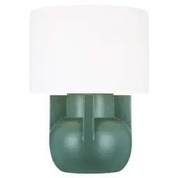 Matte Green Bulb(s) Included