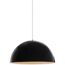 Satin Nickel Gloss Black/White G40 LED 80 CRI 3000K 120V