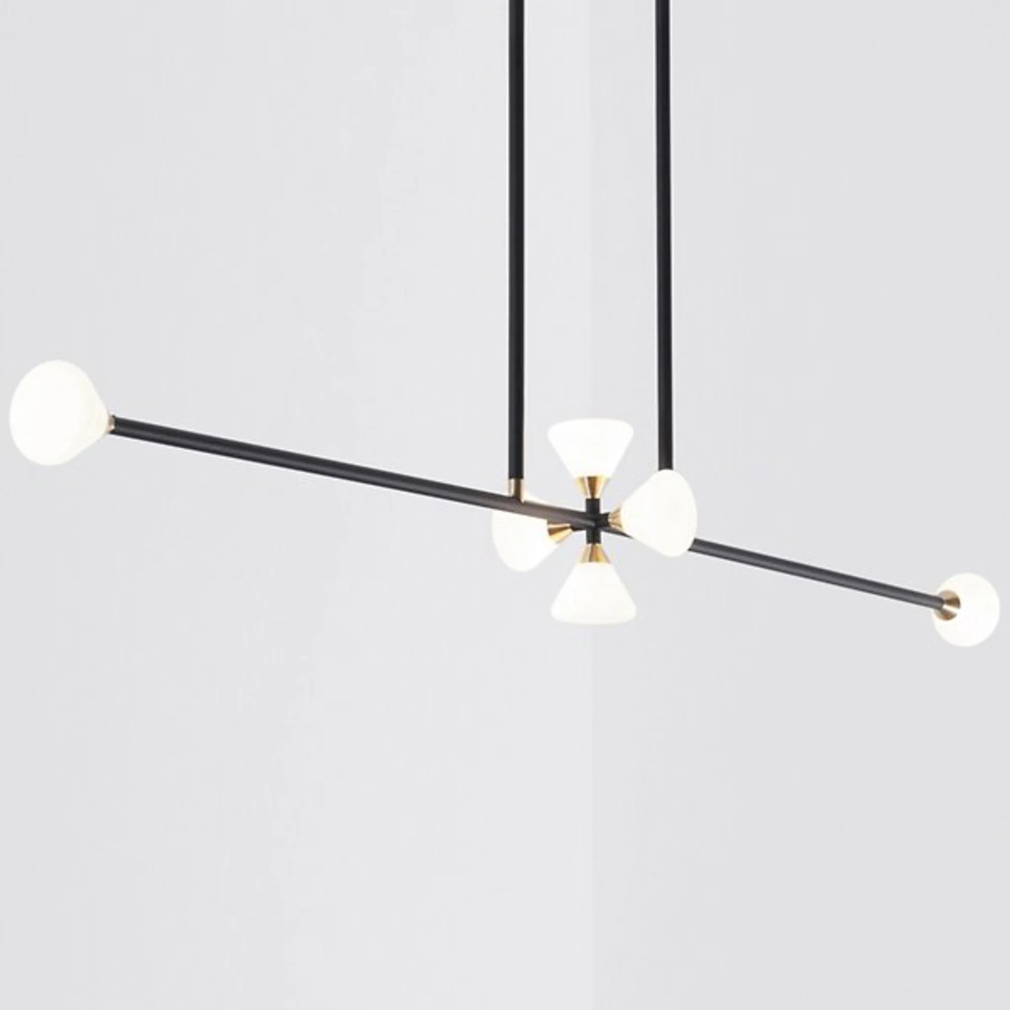 Купить Подвесной светильник Apollo 6 Light LED Linear Suspension в интернет-магазине roooms.ru