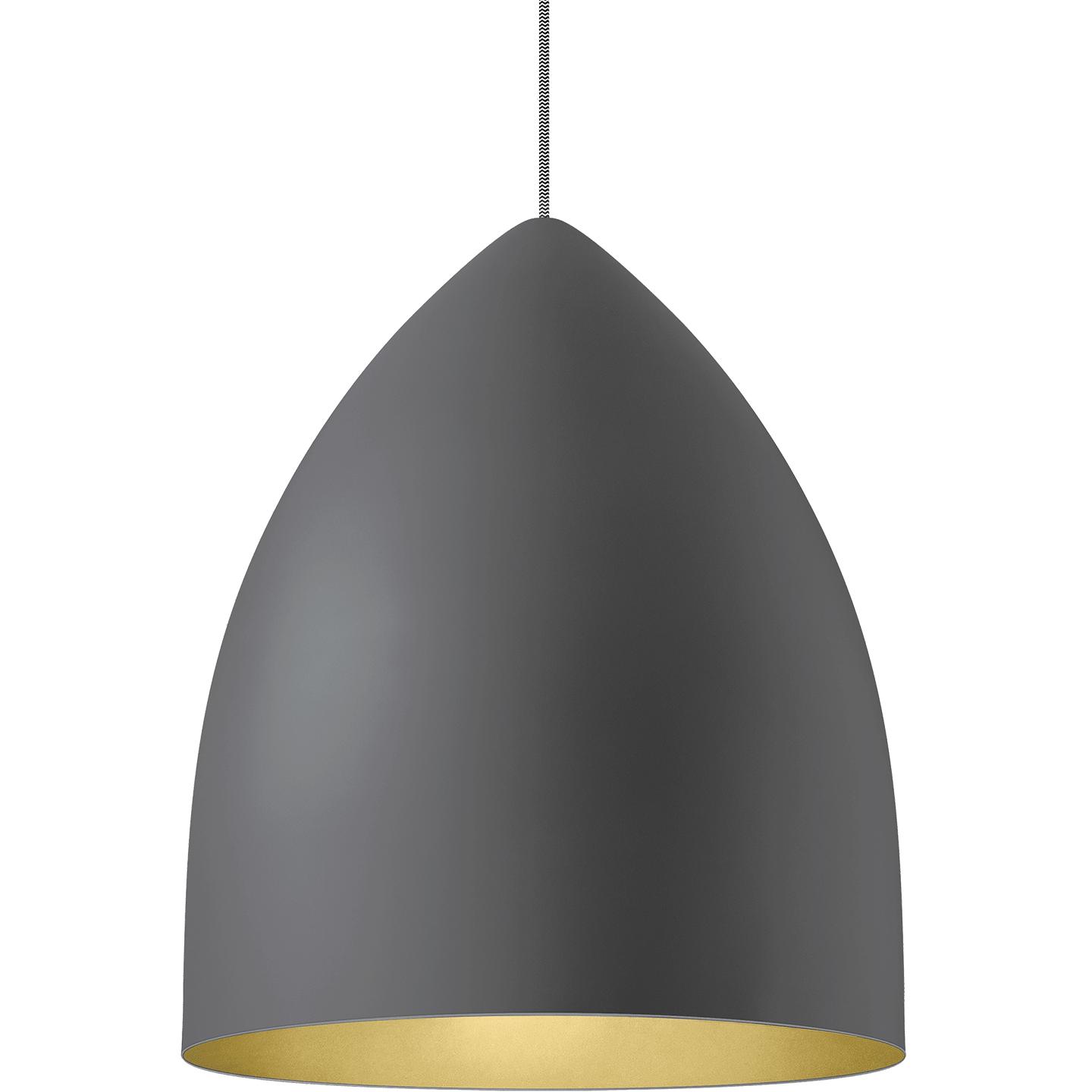 Rubberized Gray/Gold A19 LED 90 CRI 2700K 120V (T20/T24)