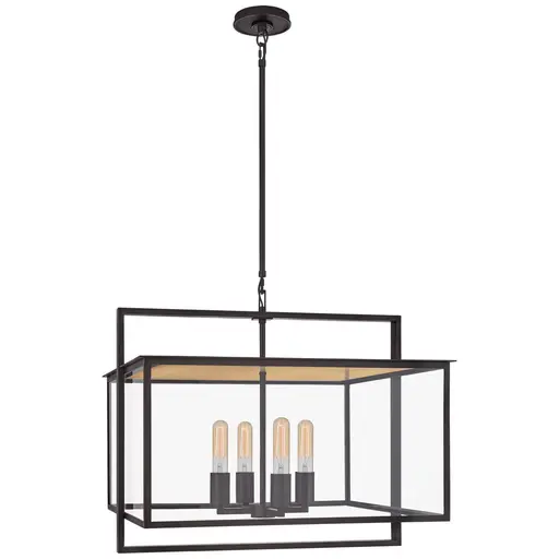 Купить Уличный подвесной светильник Halle Wide Hanging Lantern в интернет-магазине roooms.ru