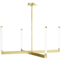 Natural Brass 36" Integrated LED 90 CRI 2700K 120V