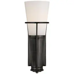 Bronze White Glass