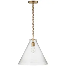 Hand-Rubbed Antique Brass Seeded Glass