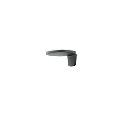 Anthracite Textured Oplight Wall 1