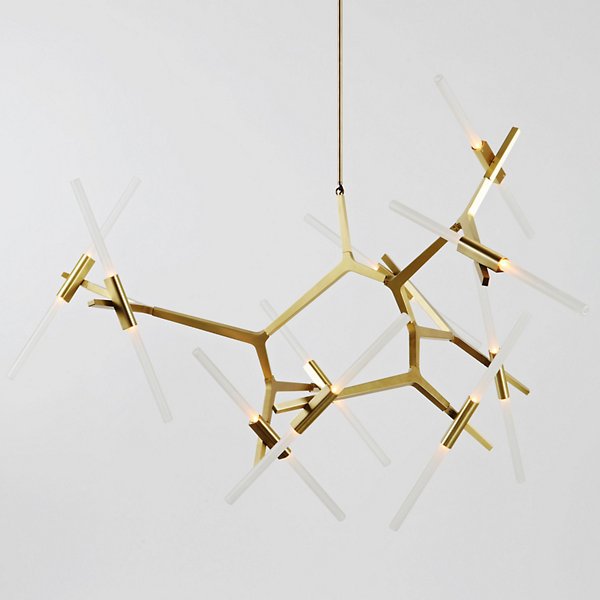 Brushed Brass,Straight Cut