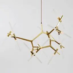 Brushed Brass,Straight Cut