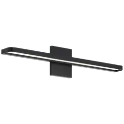 Matte Black 24" Integrated LED 90 CRI 3000K 120V-277V UNV