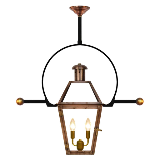 Купить Уличный подвесной светильник Georgetown 15" Ladder Rest Ceiling Lantern в интернет-магазине roooms.ru
